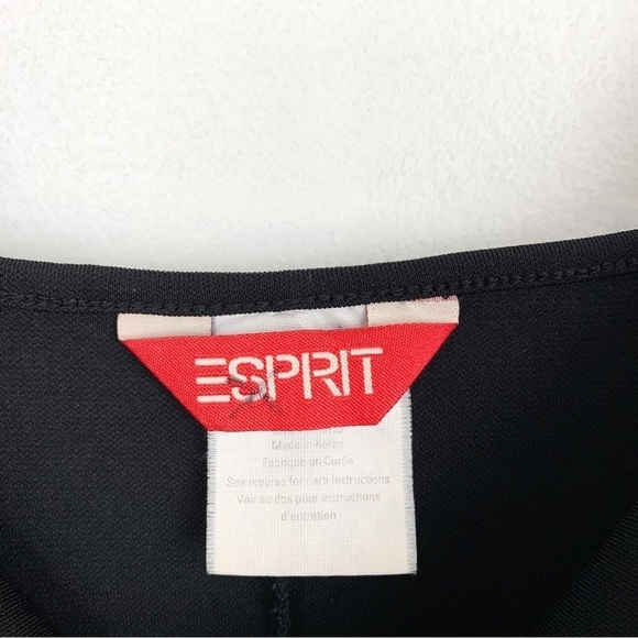 Vintage Y2K Drape Neck Little Black Slip Dress Sz XS - Picture 7 of 9